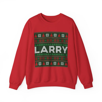 Larry Ugly Christmas Sweater, Holiday Name Sweatershirt