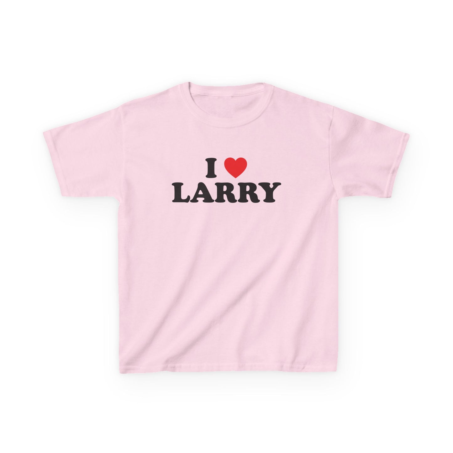 I Love Larry Baby Tee, 90s style Y2K Tshirt