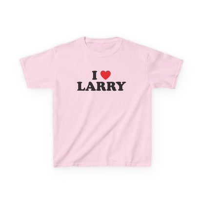I Love Larry Baby Tee, 90s style Y2K Tshirt