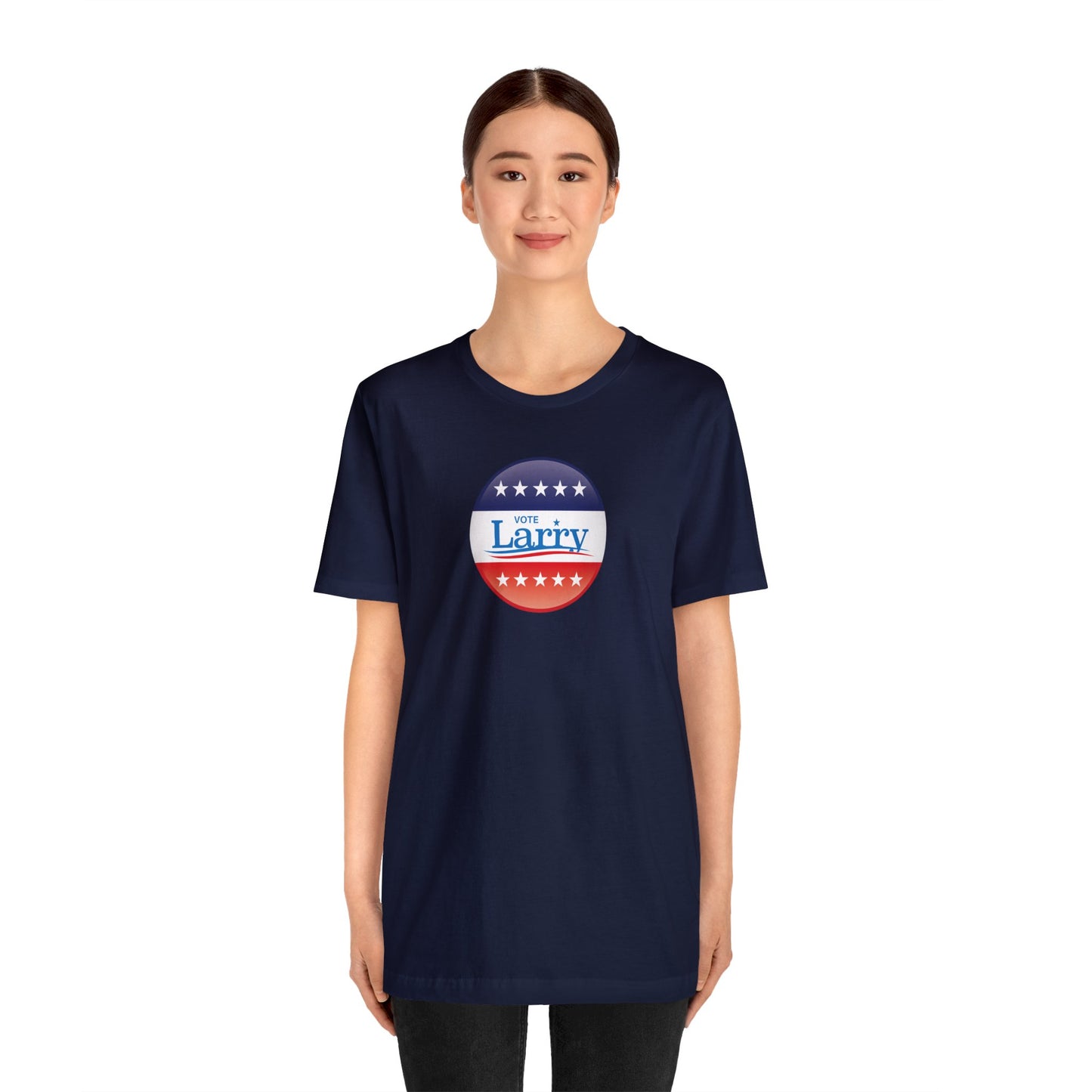 Vote Larry Unisex Short Sleeve Tee