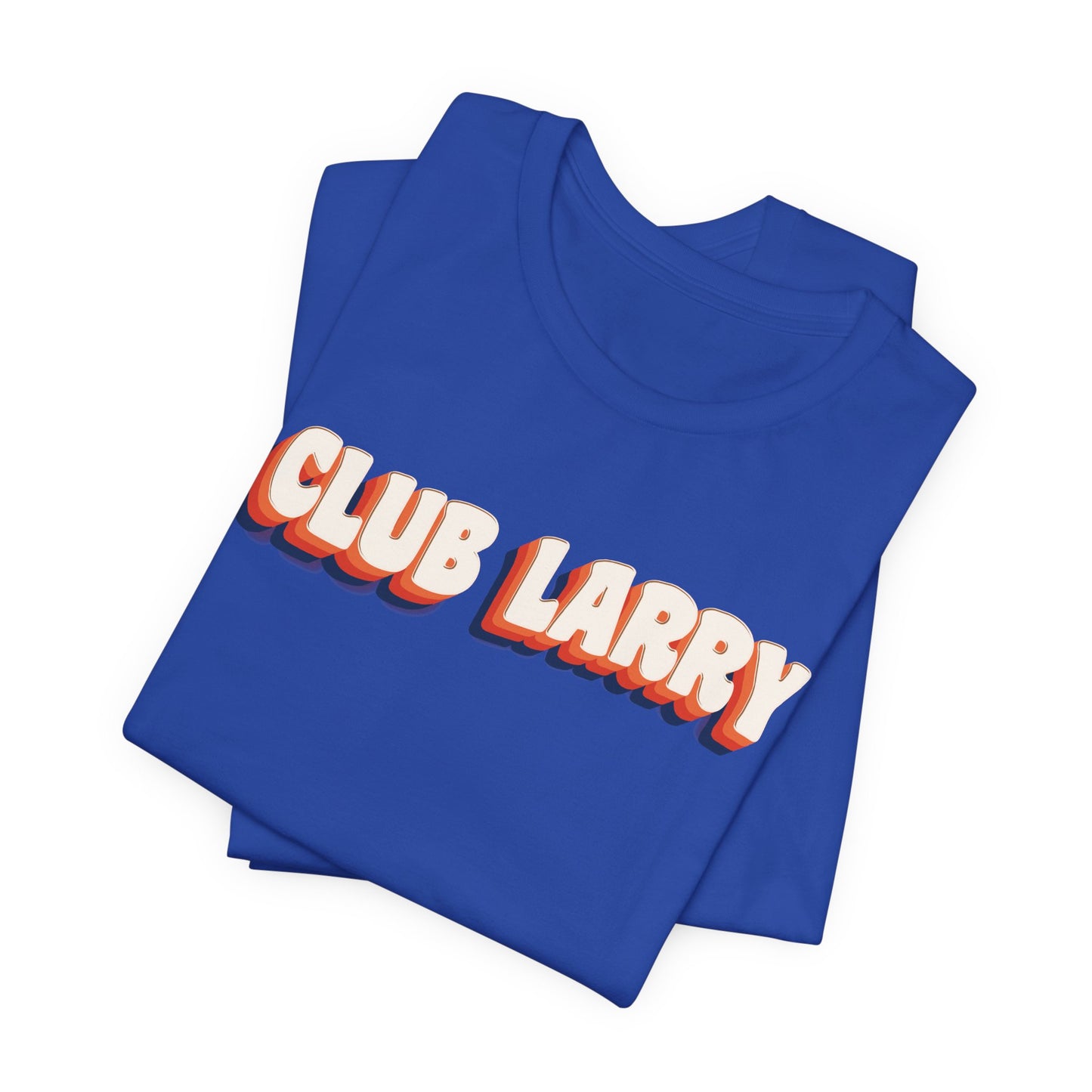 Club Name Tee — Retro Style Larry T-Shirt