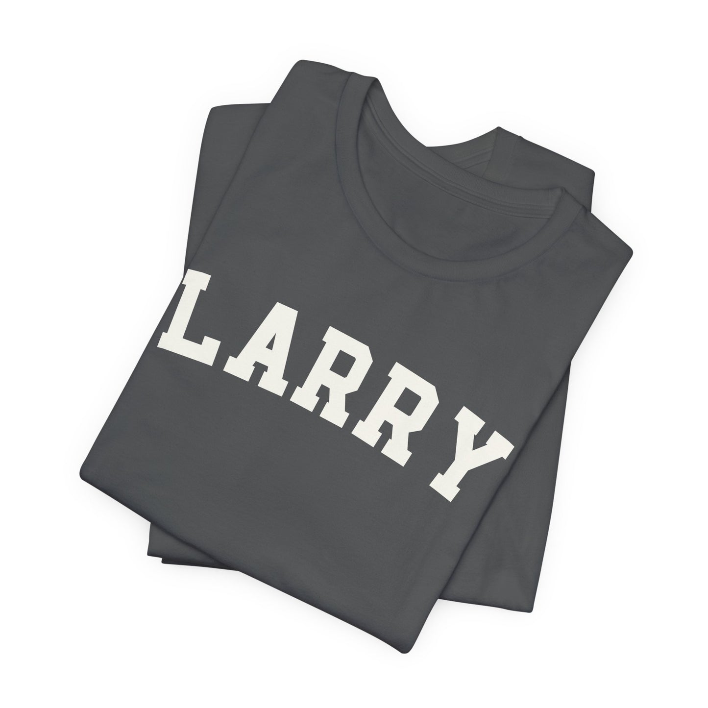 Larry Name Tee — Classic Collegiate Larry T-Shirt