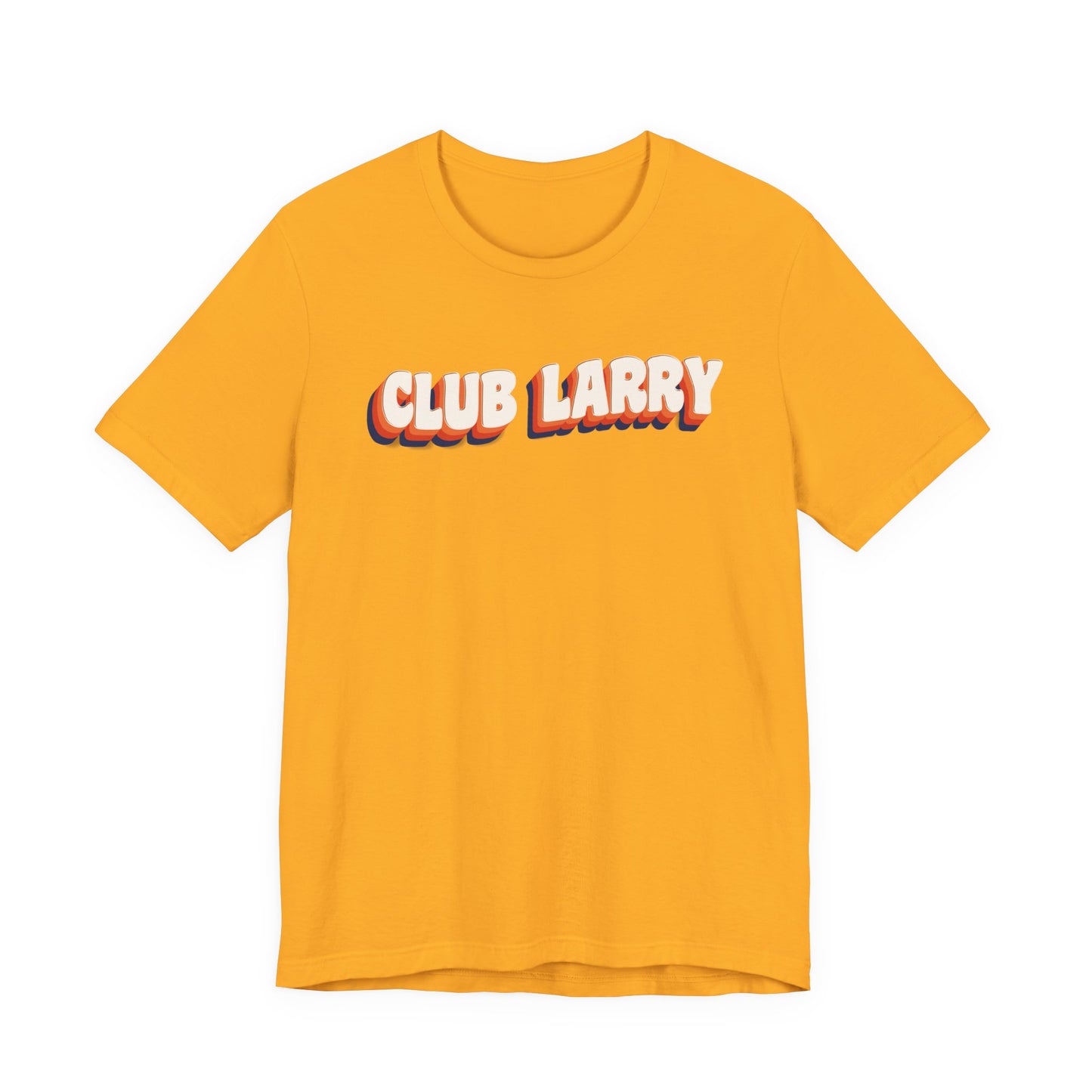 Club Name Tee — Retro Style Larry T-Shirt