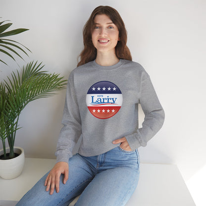 Vote Larry Crewneck Sweatshirt