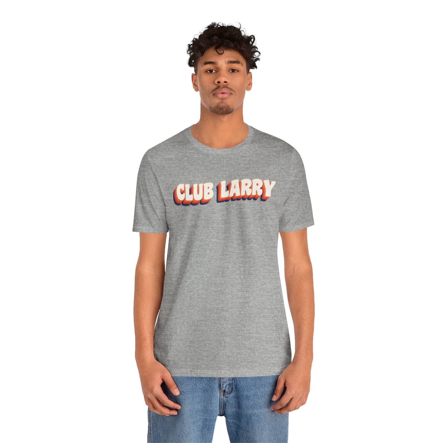 Club Name Tee — Retro Style Larry T-Shirt