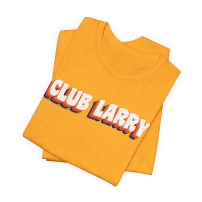 Club Name Tee — Retro Style Larry T-Shirt