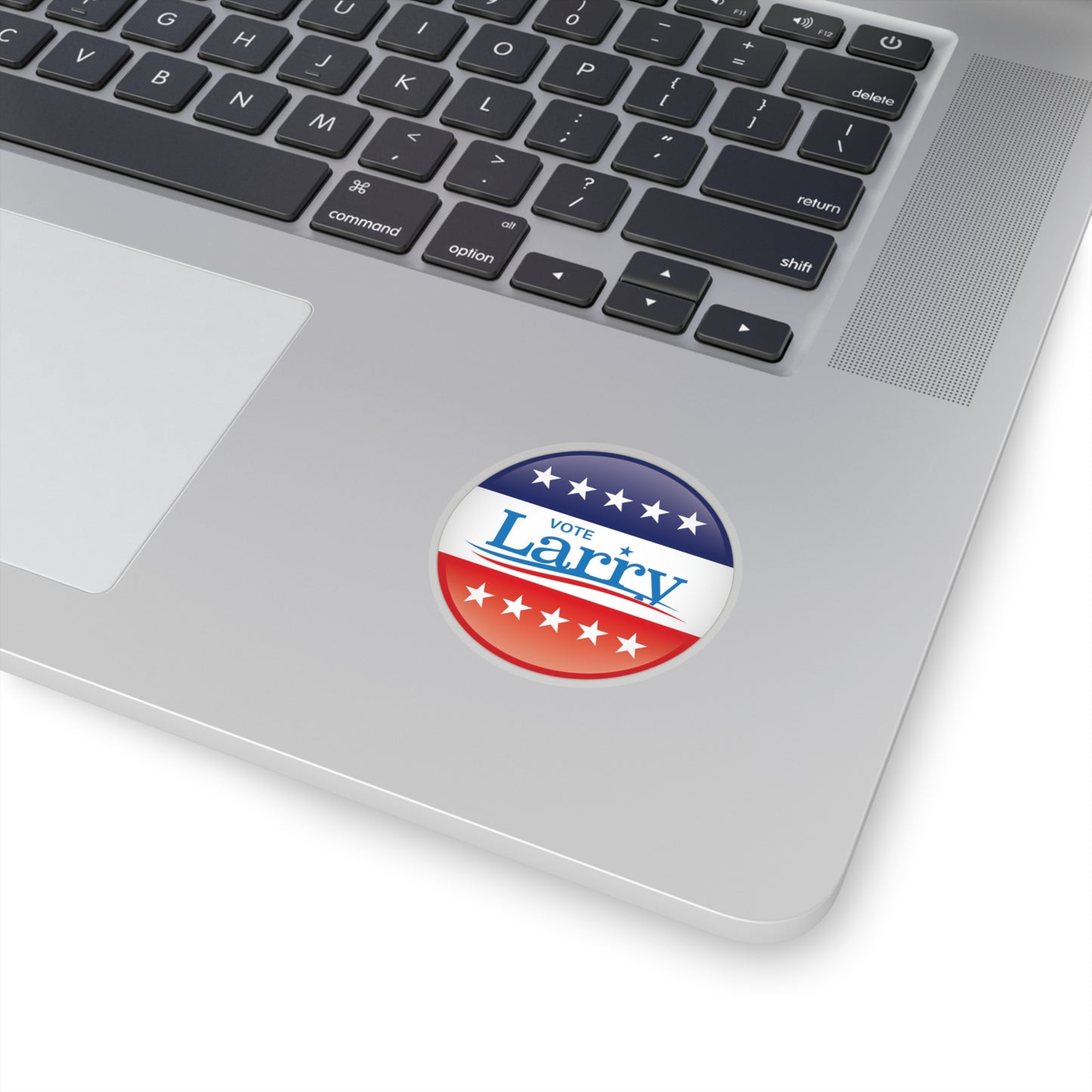 Vote Larry Circle Stickers