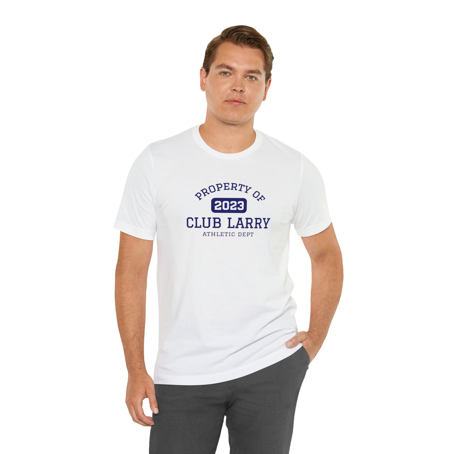 Club Larry Athletic Department Short Sleeve Tee