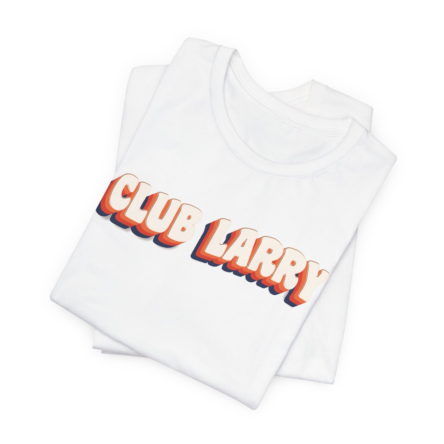 Club Name Tee — Retro Style Larry T-Shirt