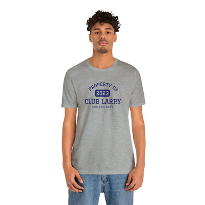 Club Larry Athletic Department Short Sleeve Tee