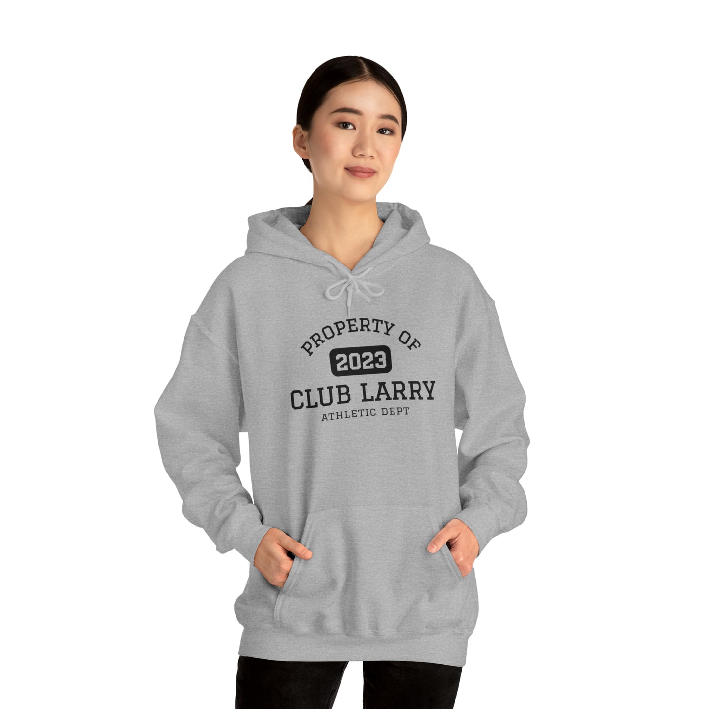 Club Larry Athletic Department Heavy Blend Hooded Sweatshirt