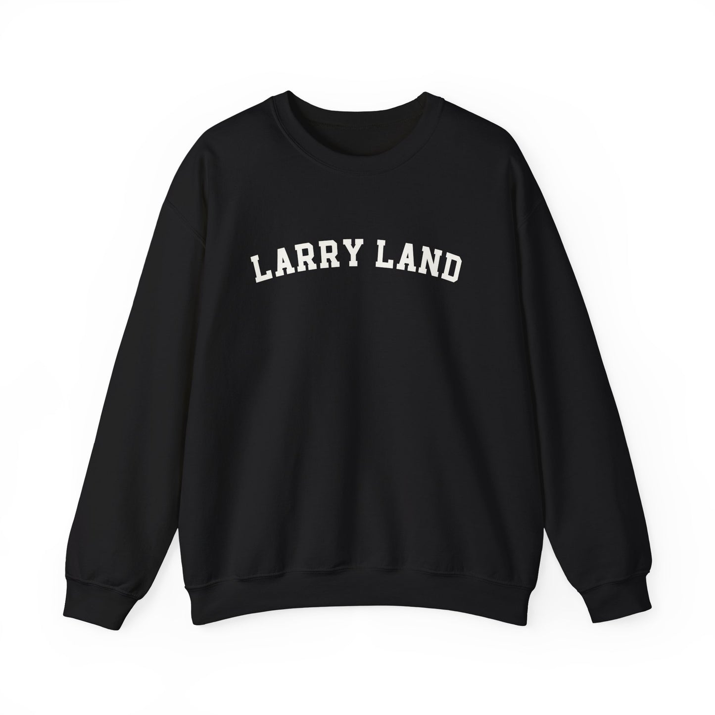 Larry Land Crewneck Sweatshirt — Retro Collegiate Graphic Pullover