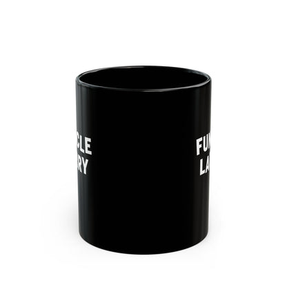 Funcle Larry Black Coffee Mug — Fun Uncle Larry 11oz Ceramic Cup,