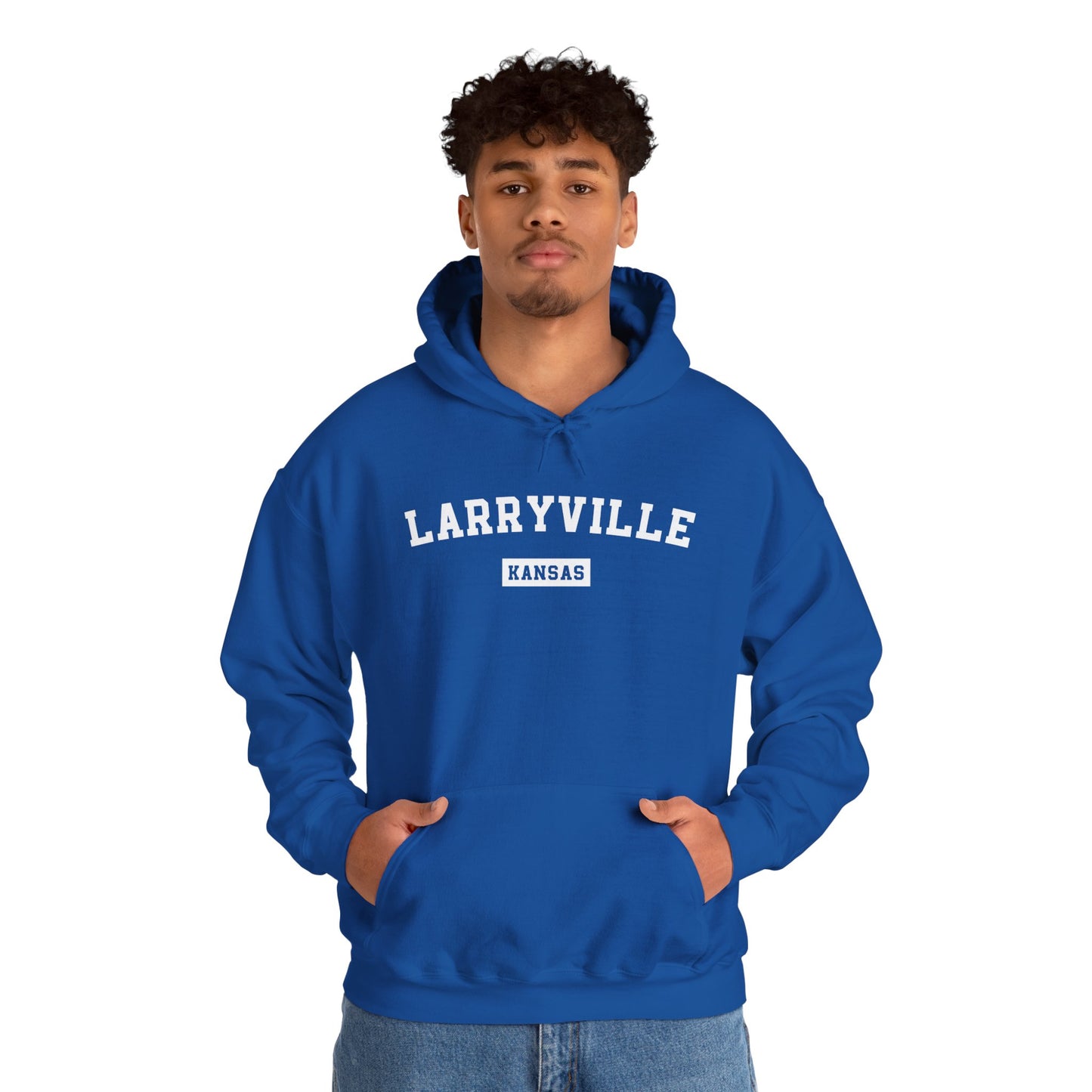 Larryville Kansas Unisex Hoodie - Lawrence Kansas Hooded Sweatshirt