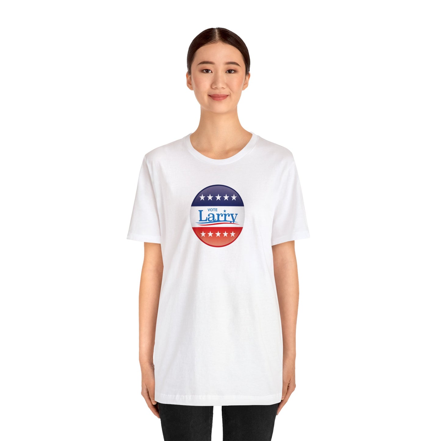 Vote Larry Unisex Short Sleeve Tee