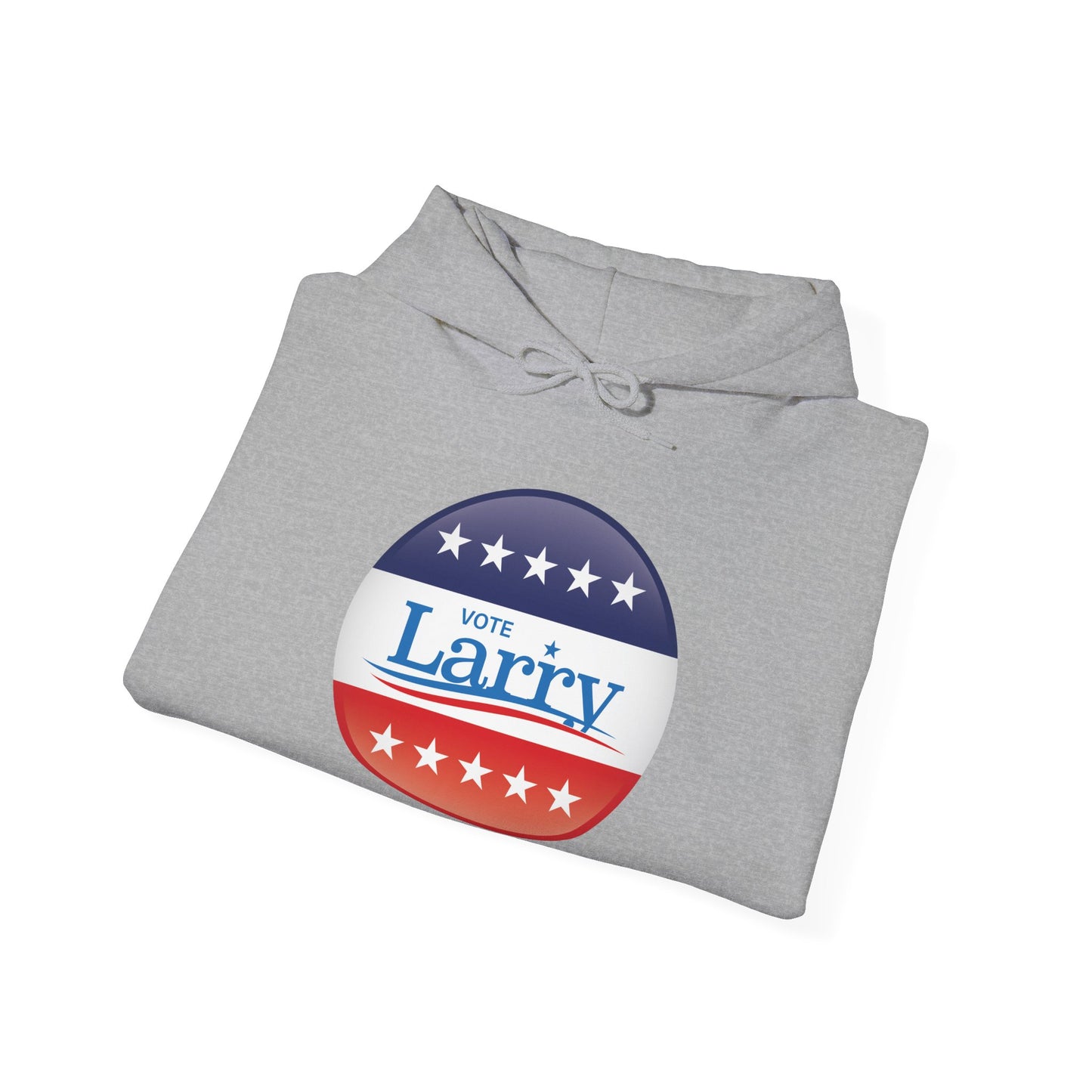 Vote Larry Hoodie, Funny Larry Political Hooded Sweatshirt