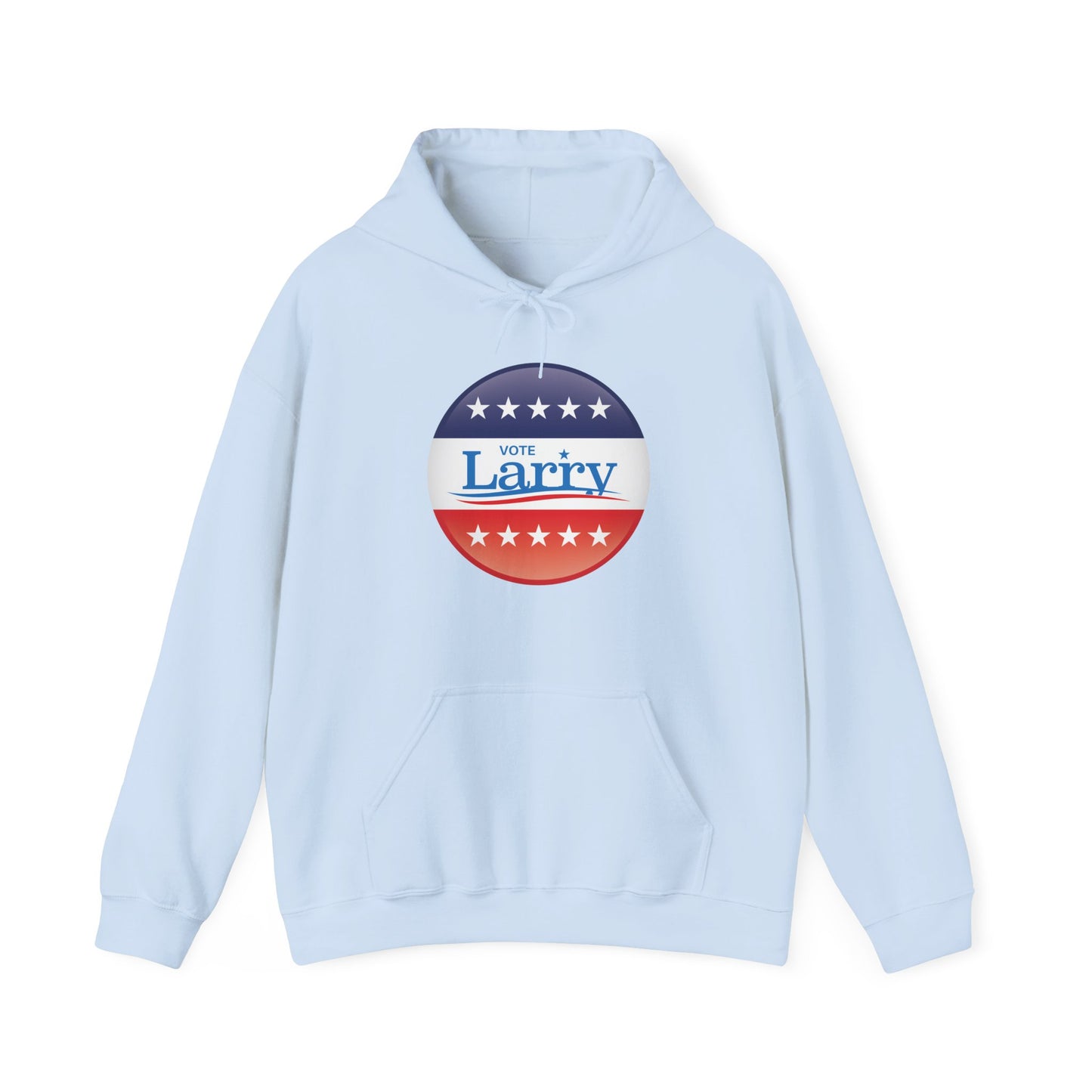 Vote Larry Hoodie, Funny Larry Political Hooded Sweatshirt