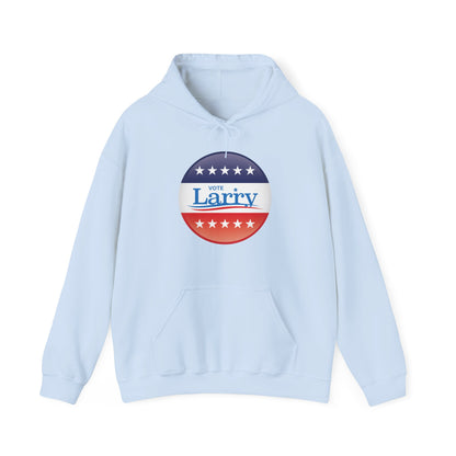 Vote Larry Hoodie, Funny Larry Political Hooded Sweatshirt