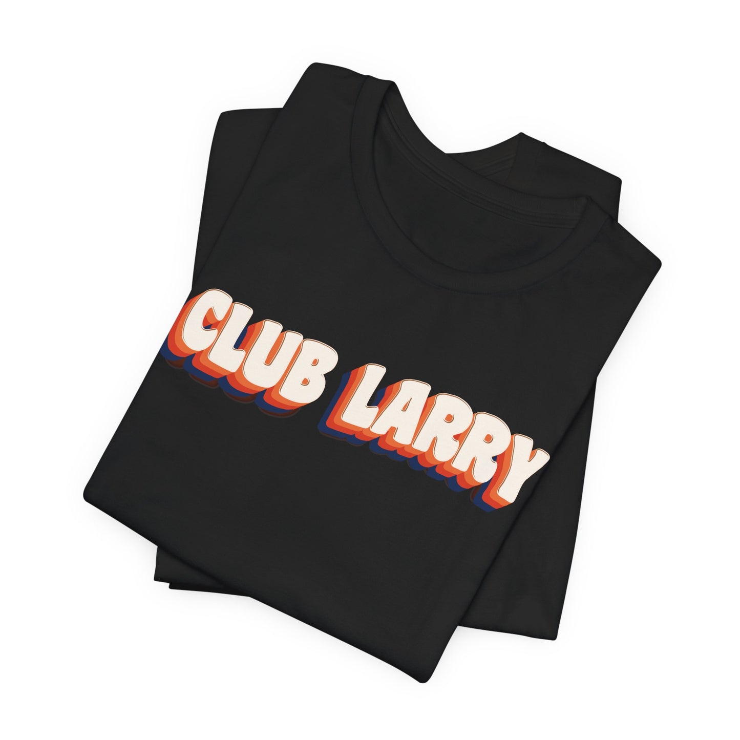 Club Name Tee — Retro Style Larry T-Shirt
