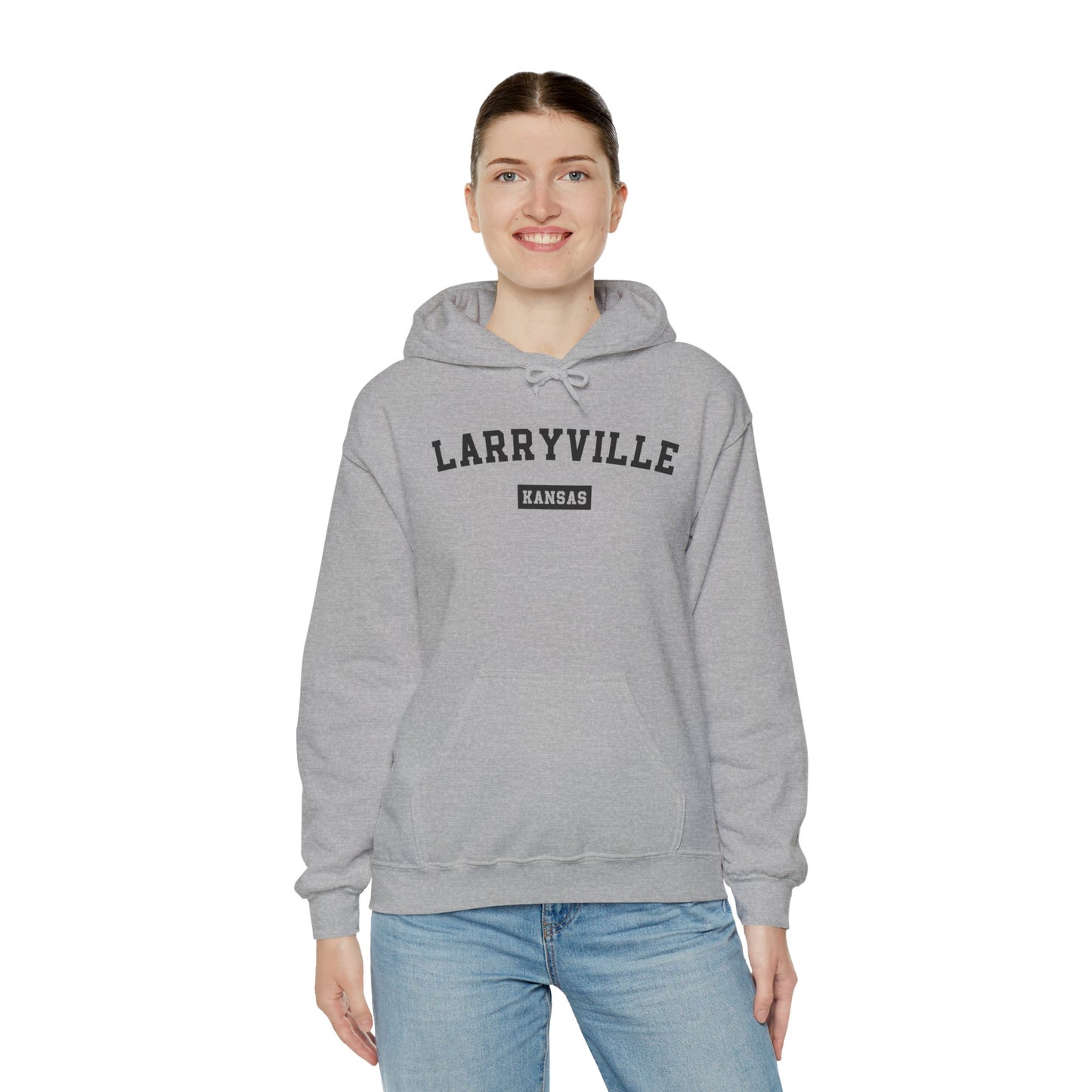 Larryville Kansas Unisex Hoodie - Lawrence Kansas Hooded Sweatshirt