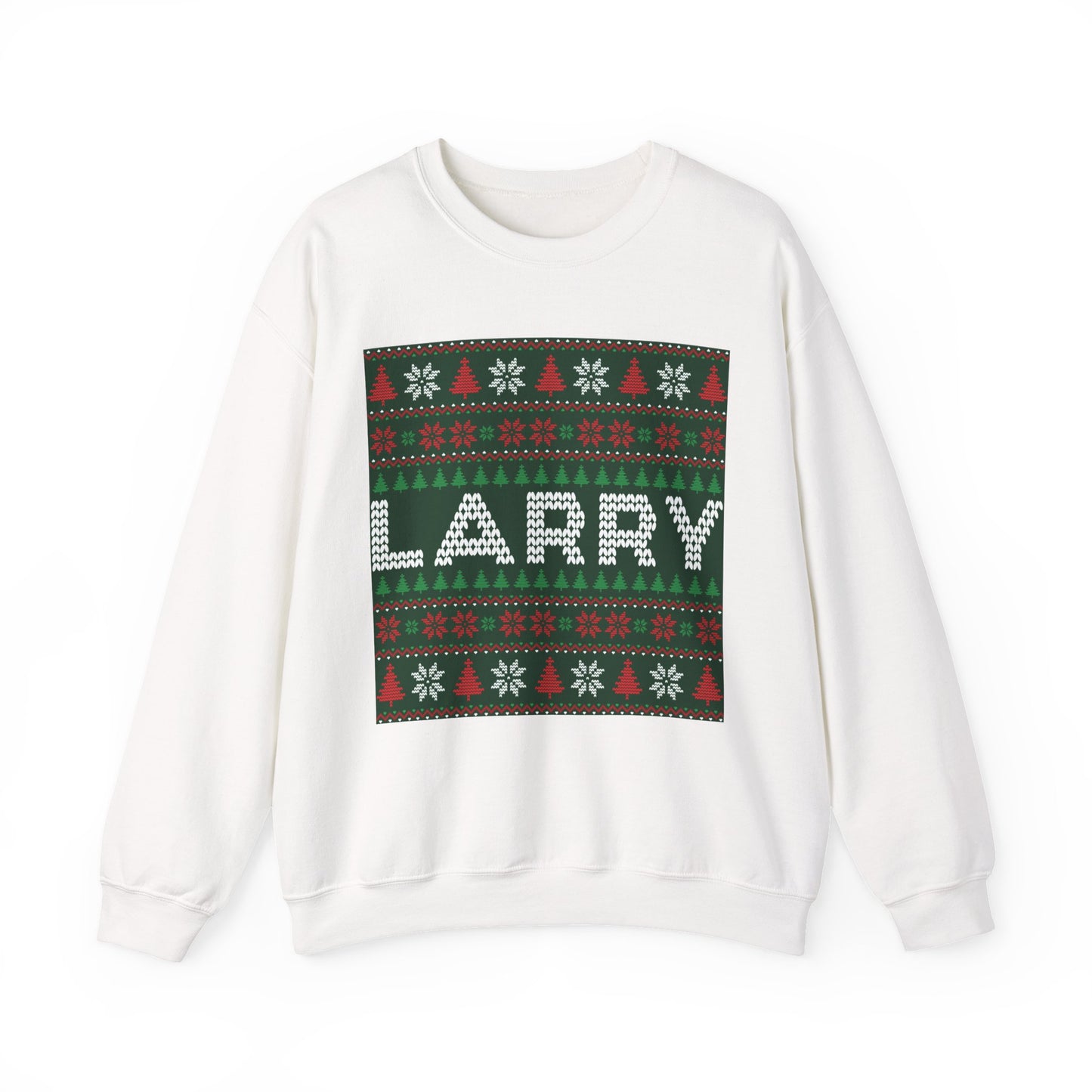 Larry Ugly Christmas Sweater, Holiday Name Sweatershirt