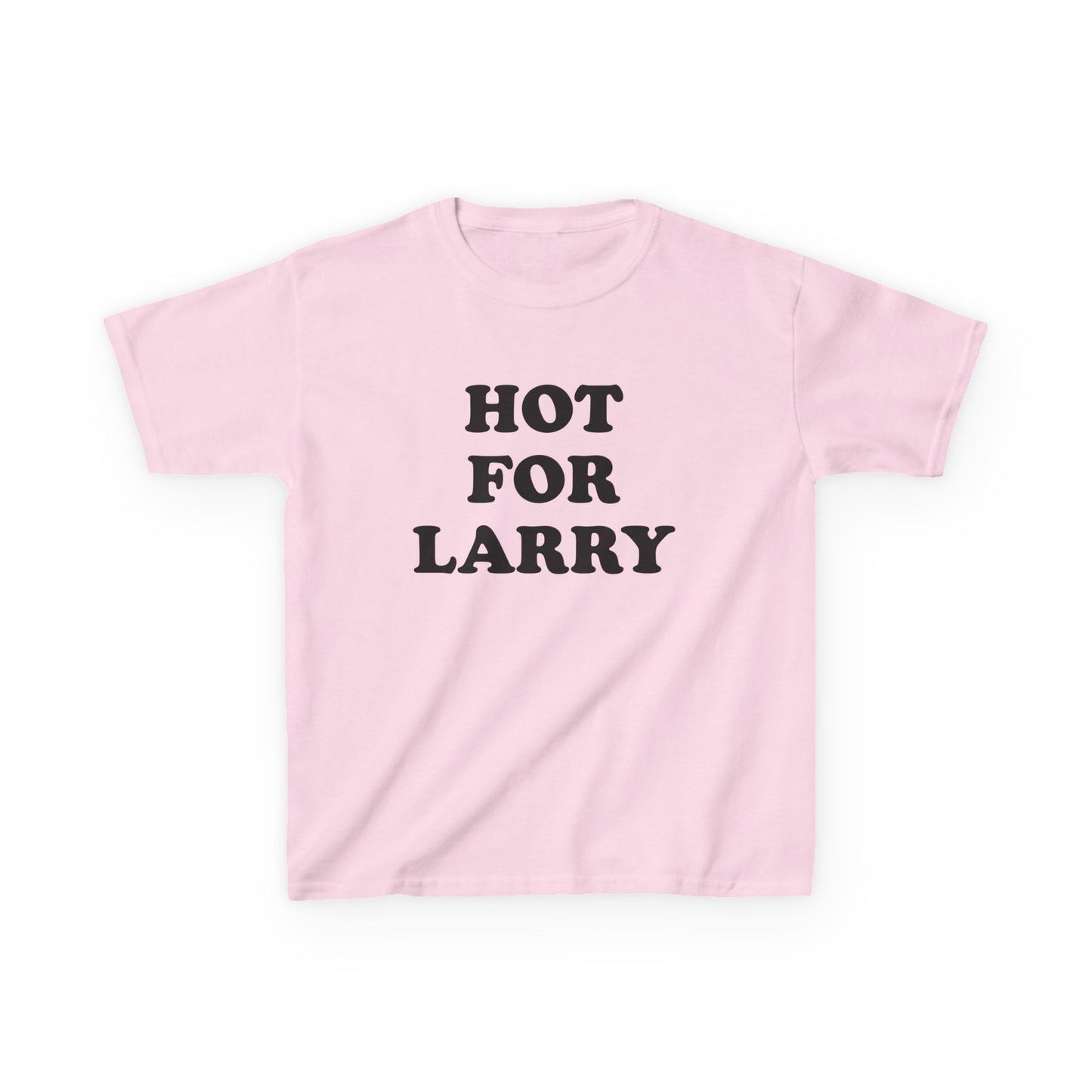 Hot for Larry Y2K Style Baby Tee, 90s Style Larry Tshirt