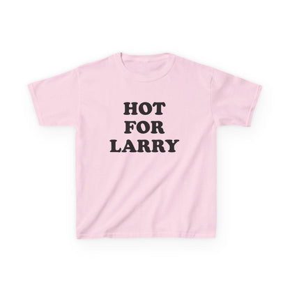 Hot for Larry Y2K Style Baby Tee, 90s Style Larry Tshirt