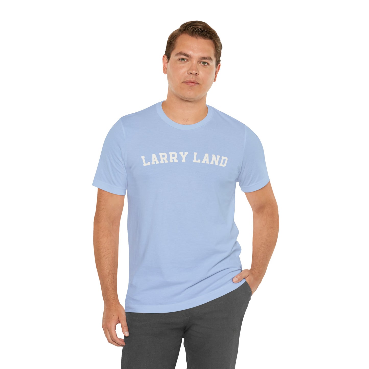 Larry Land Tee | Collegiate Larry Tshirt