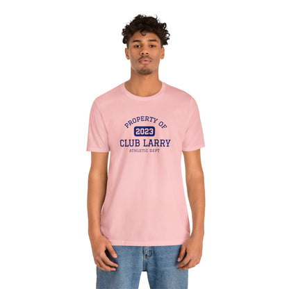 Club Larry Athletic Department Short Sleeve Tee