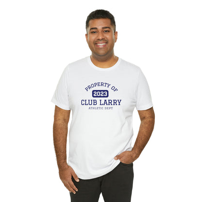 Club Larry Athletic Department Short Sleeve Tee