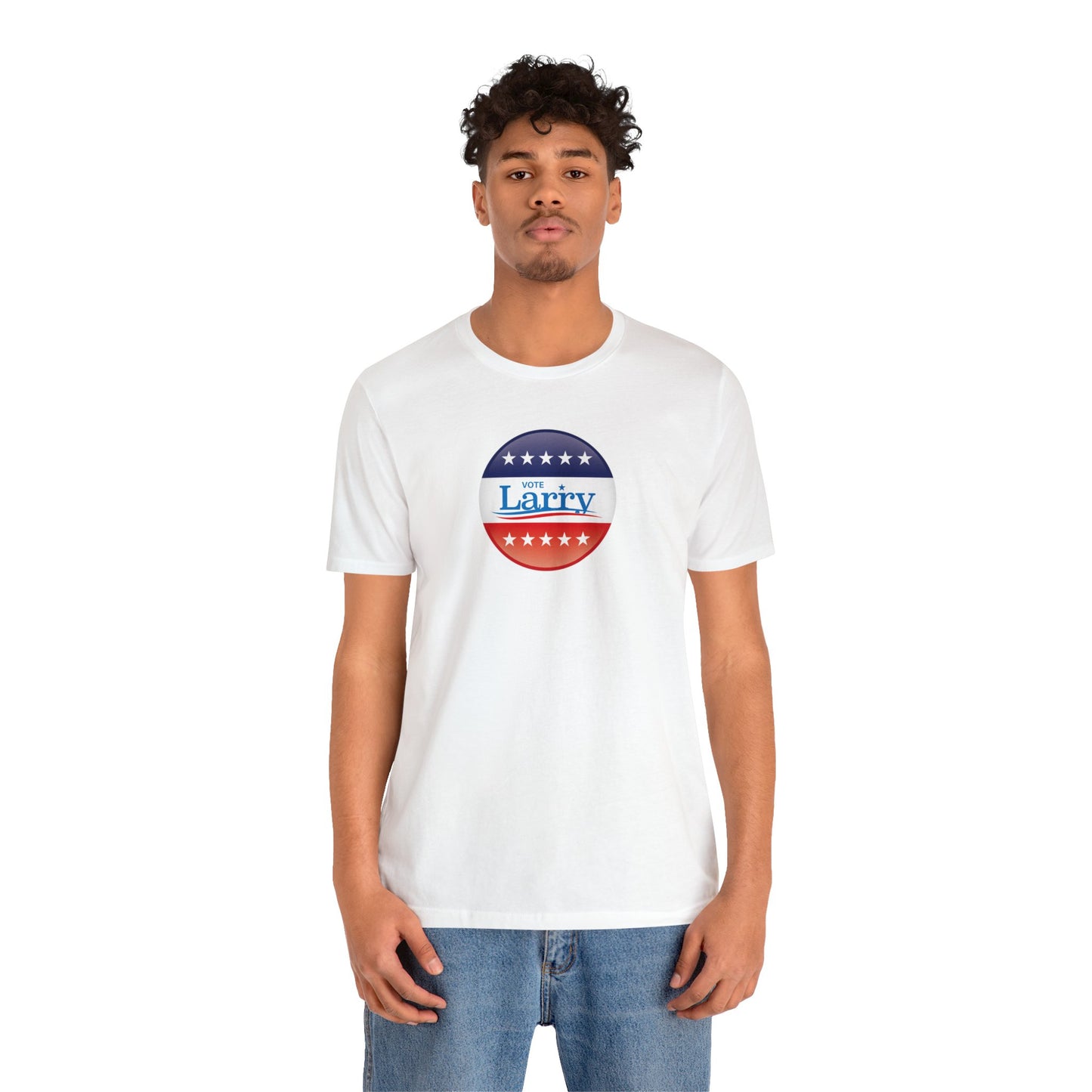 Vote Larry Unisex Short Sleeve Tee