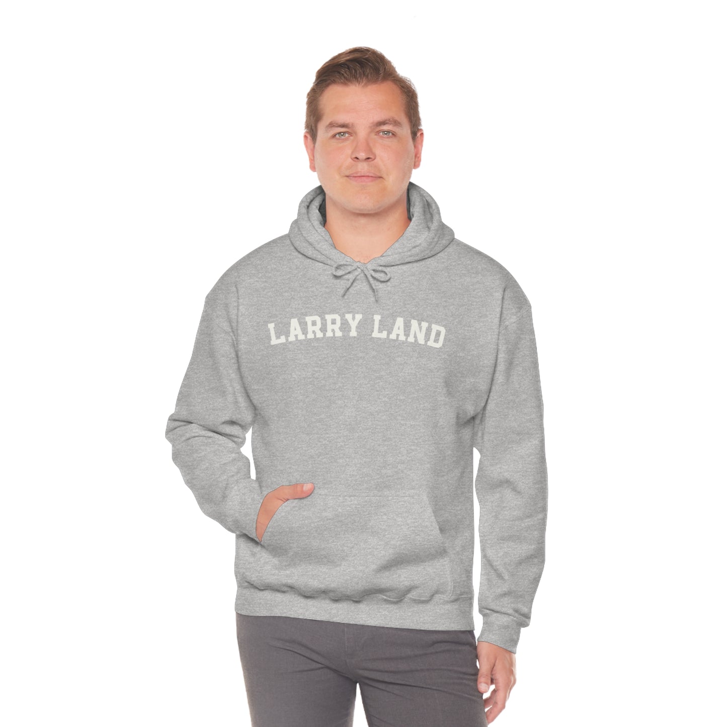 Unisex Heavy Blend™ Larry Land Hooded Sweatshirt