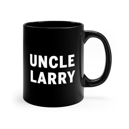 Uncle Larry - 11oz Black Mug