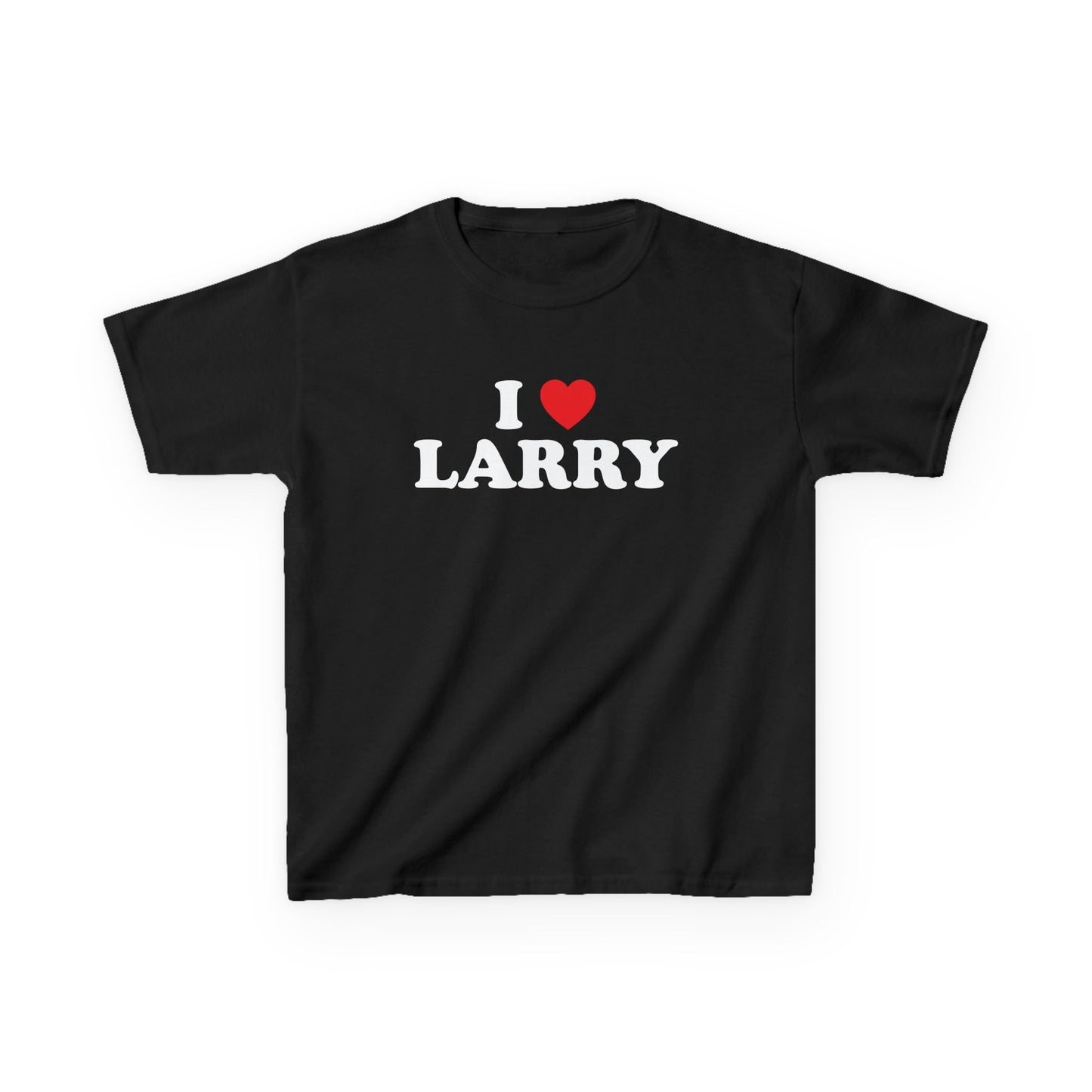 I Love Larry Baby Tee, 90s style Y2K Tshirt