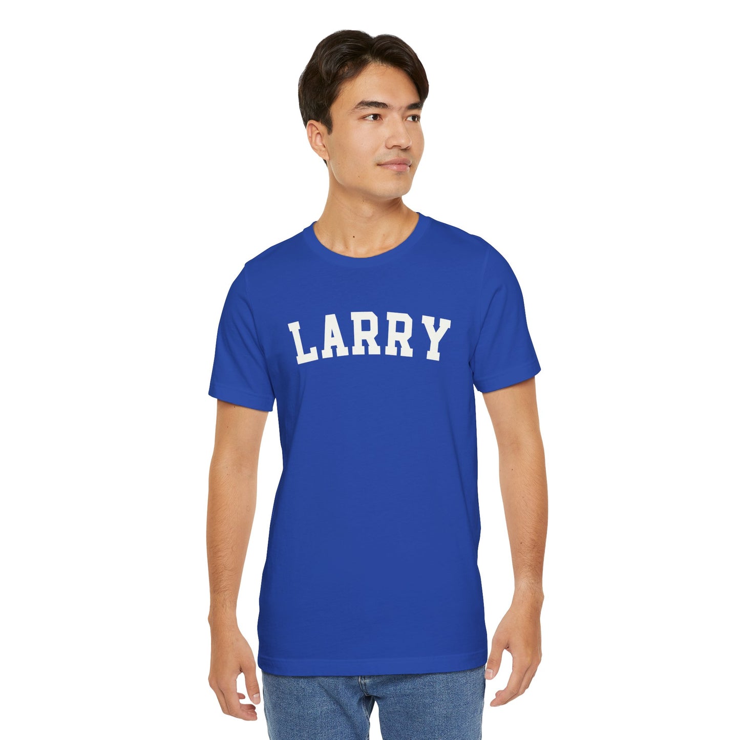 Larry Name Tee — Classic Collegiate Larry T-Shirt