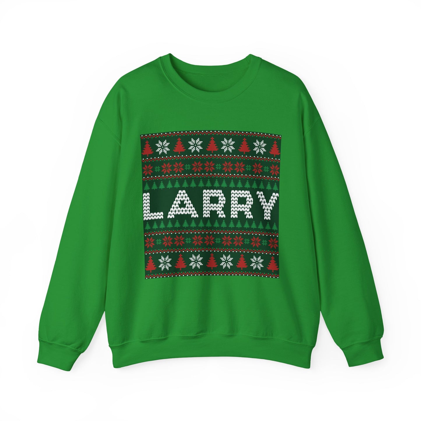 Larry Ugly Christmas Sweater, Holiday Name Sweatershirt