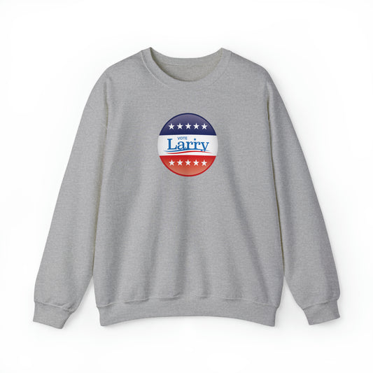 Vote Larry Crewneck Sweatshirt