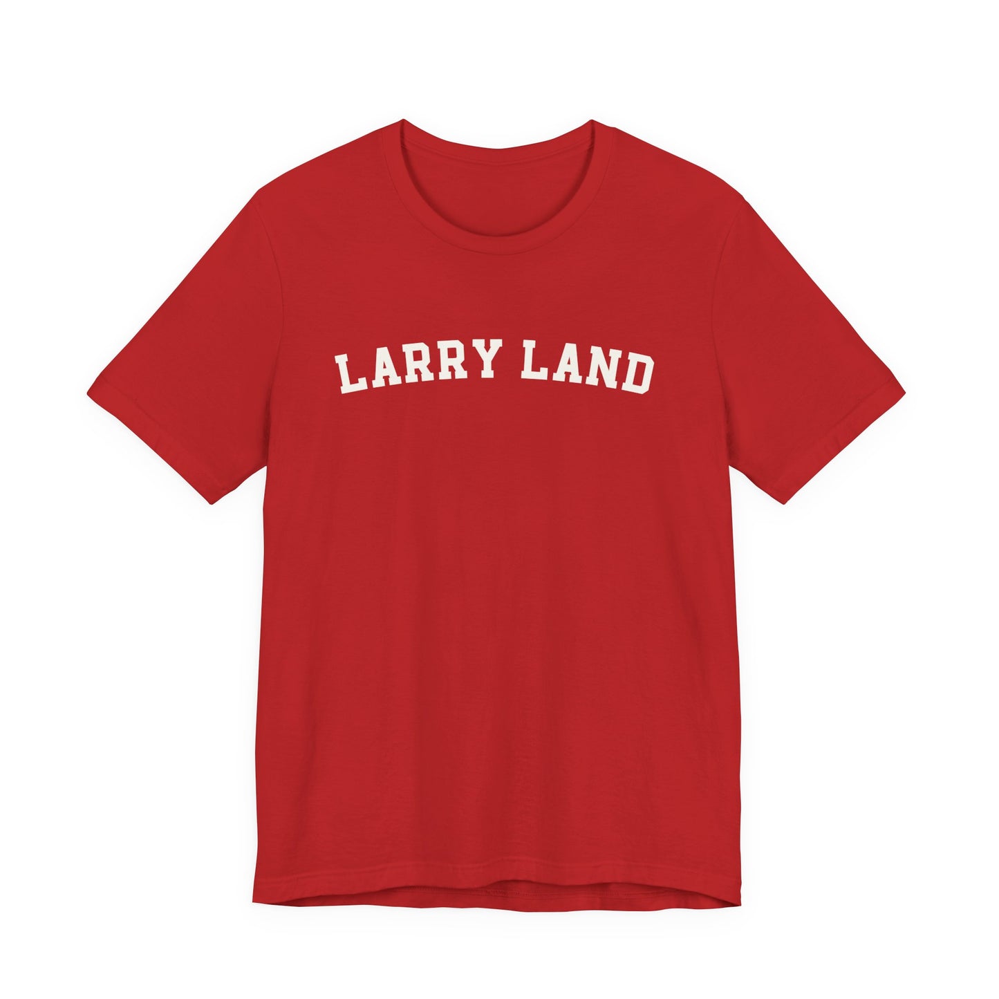 Larry Land Tee | Collegiate Larry Tshirt