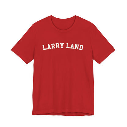 Larry Land Tee | Collegiate Larry Tshirt