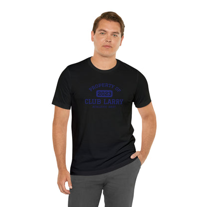 Club Larry Athletic Department Short Sleeve Tee