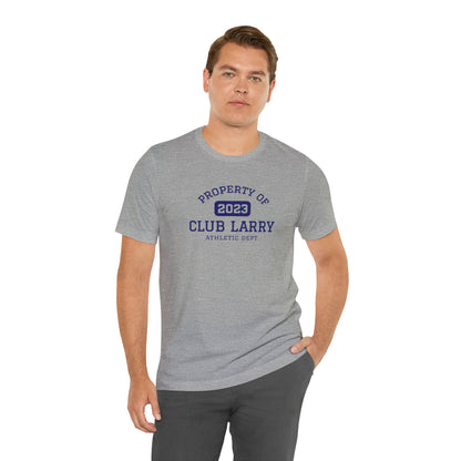 Club Larry Athletic Department Short Sleeve Tee