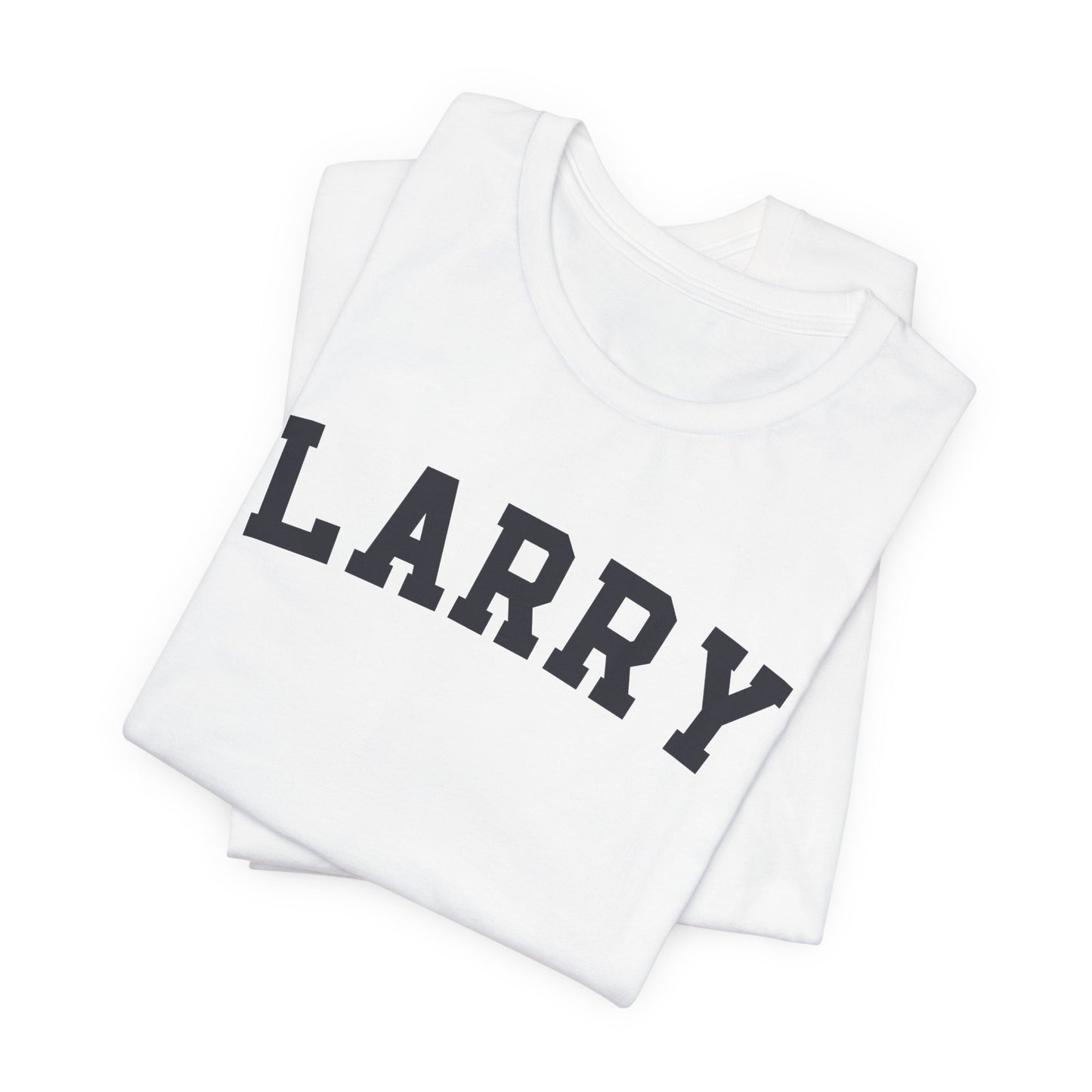 Larry Name Tee — Classic Collegiate Larry T-Shirt