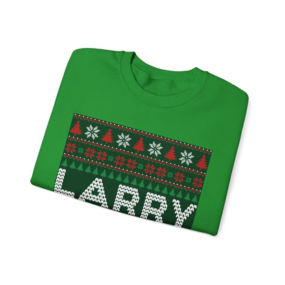 Larry Ugly Christmas Sweater, Holiday Name Sweatershirt