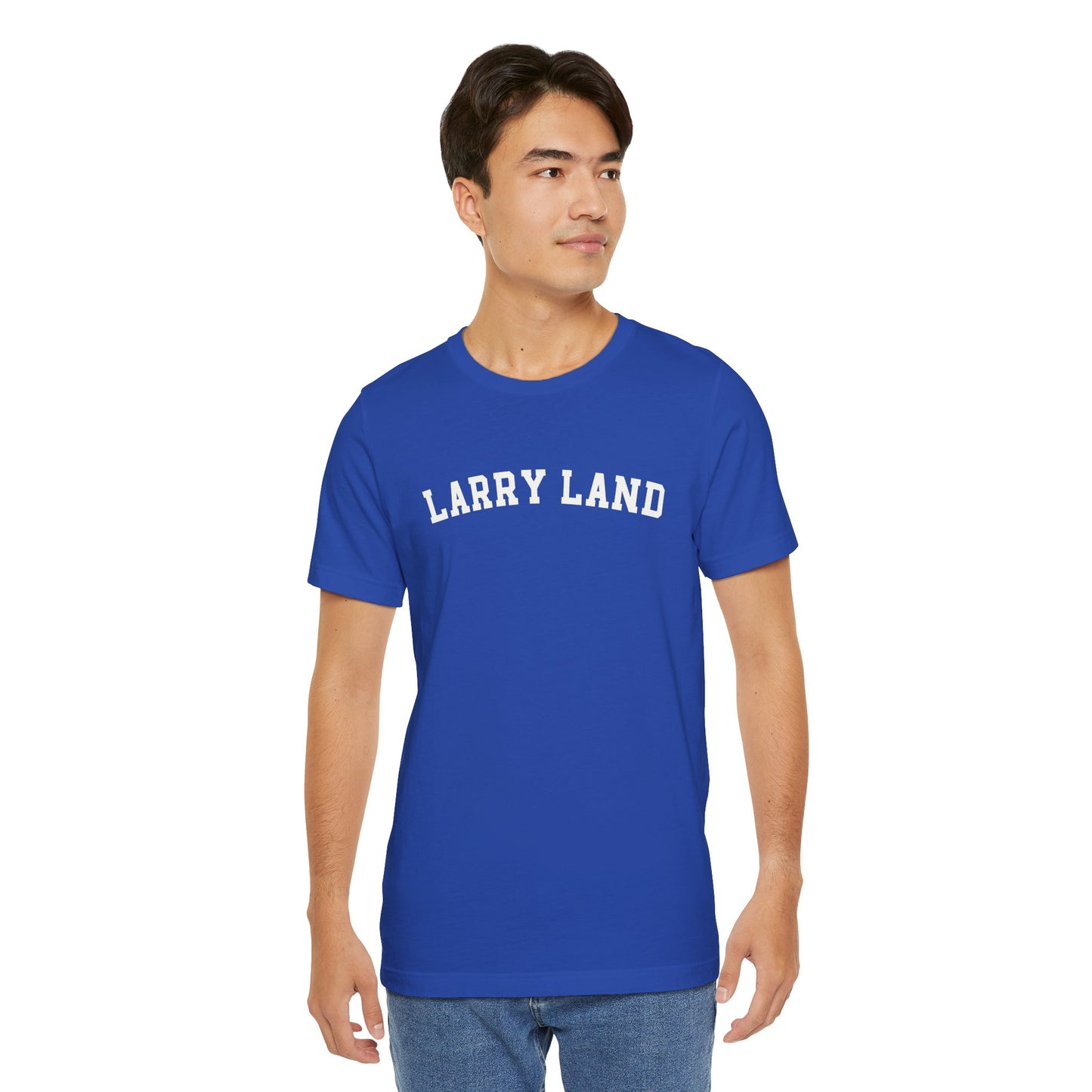 Larry Land Tee | Collegiate Larry Tshirt