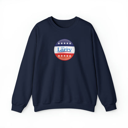 Vote Larry Crewneck Sweatshirt