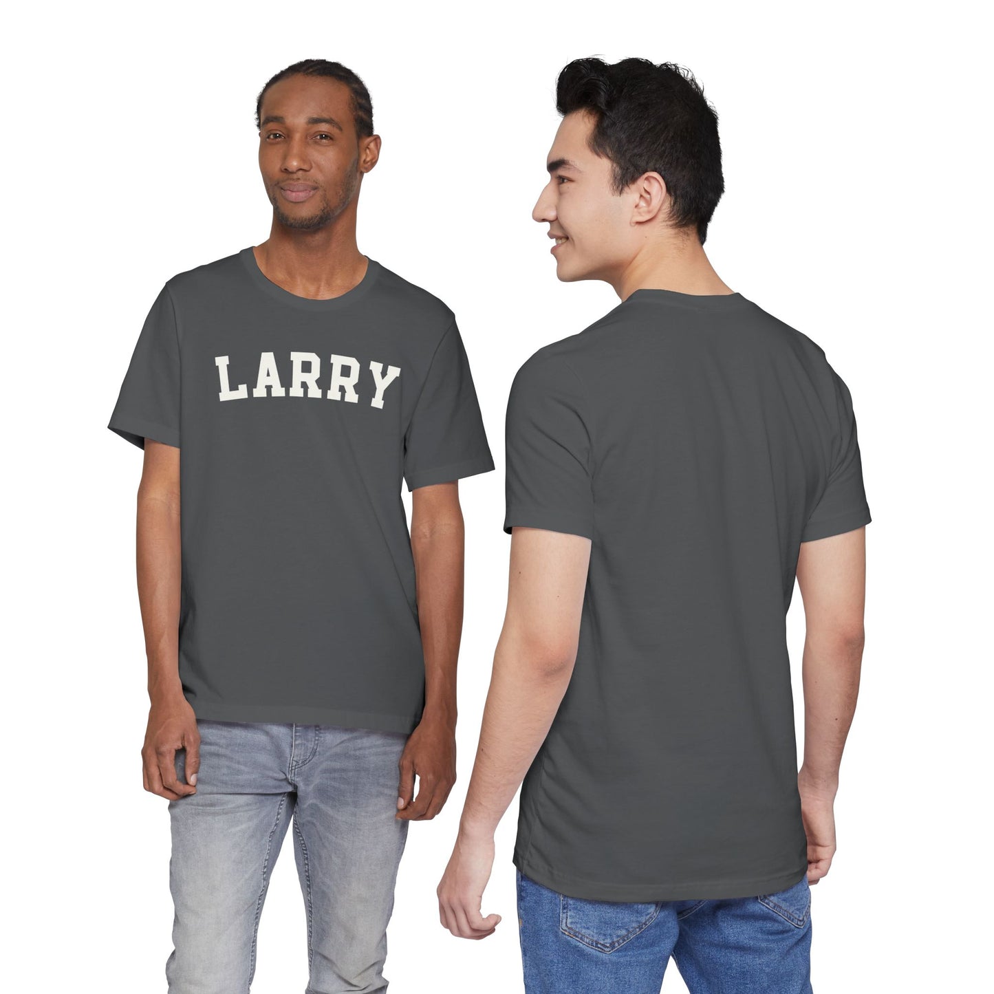Larry Name Tee — Classic Collegiate Larry T-Shirt