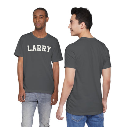 Larry Name Tee — Classic Collegiate Larry T-Shirt