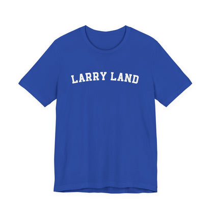 Larry Land Tee | Collegiate Larry Tshirt