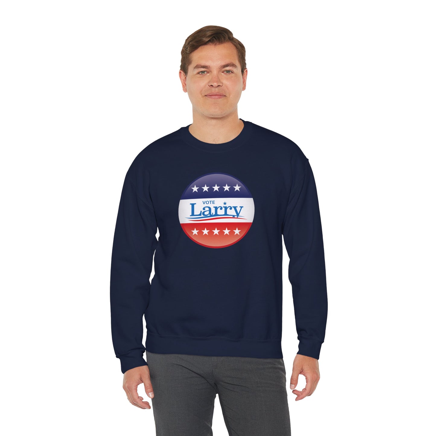 Vote Larry Crewneck Sweatshirt