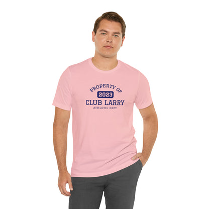 Club Larry Athletic Department Short Sleeve Tee